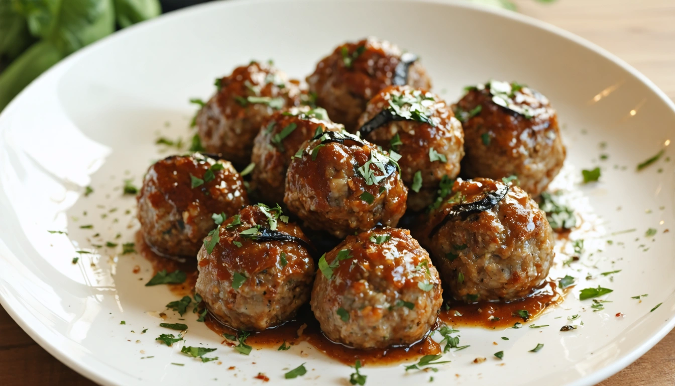 polpette di melanzane al forno